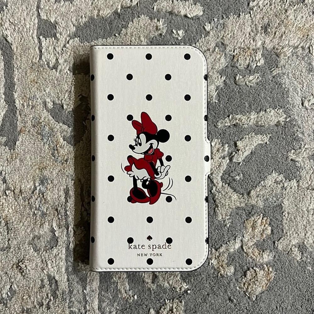 Kate Spade Minnie Mouse IPhone 13 Pro Max wallet Case